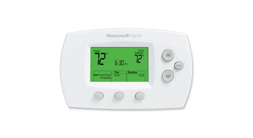 Honeywell FocusPRO 6000 Series Programmable Digital Thermostat Instruction Manual - Manualsnap