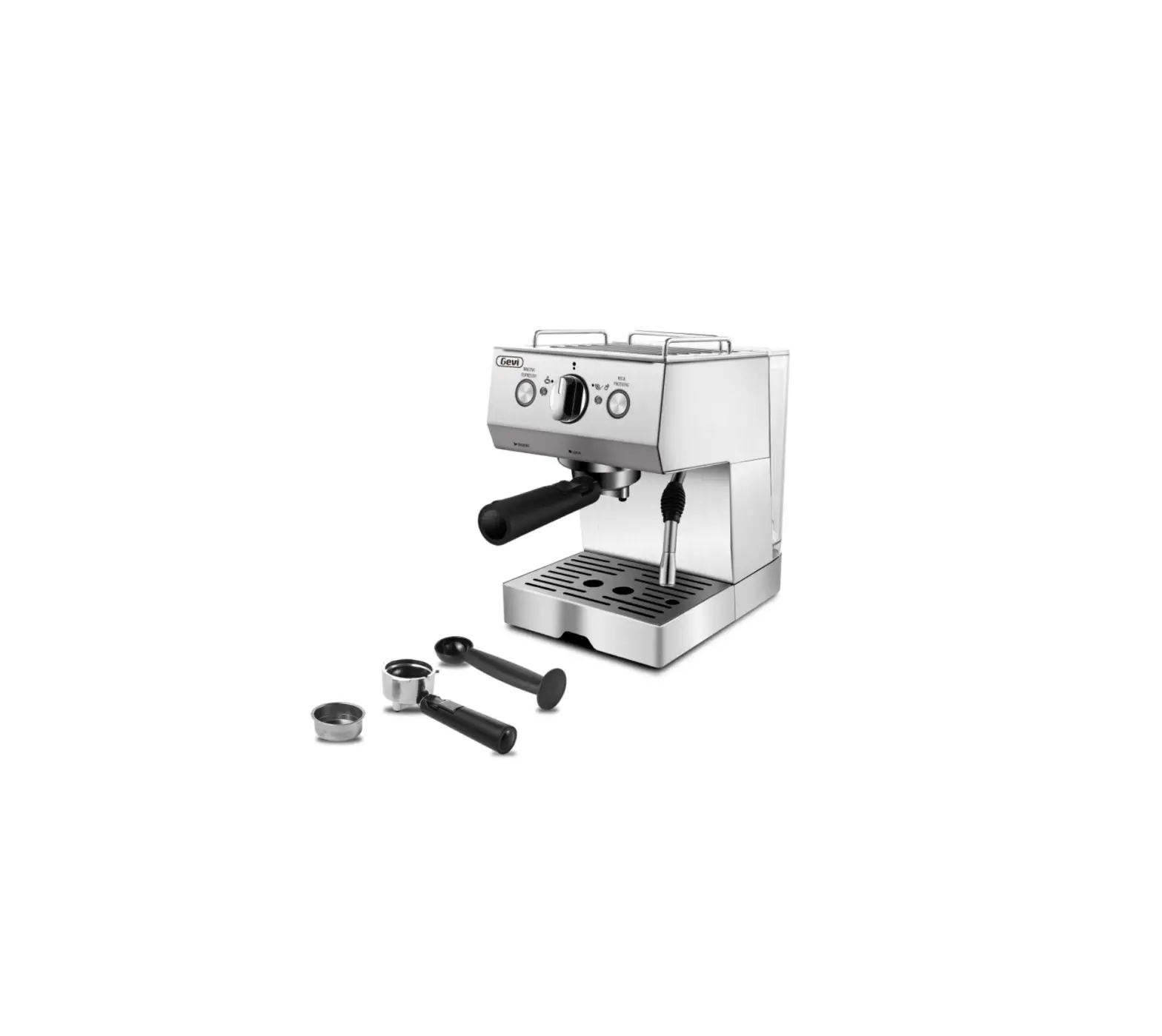 Gevi GECME003D-U Espresso Machines 15 Bar with Milk Frother Instruction Manual - Manualsnap