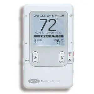 Carrier SYSTXCCUID01-V Infinity Control Thermostat Manual - Manualsnap