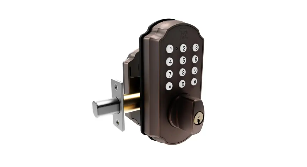 TURBOLOCK TL114 Smart Lock with Keypad and Voice Prompts Installation Guide