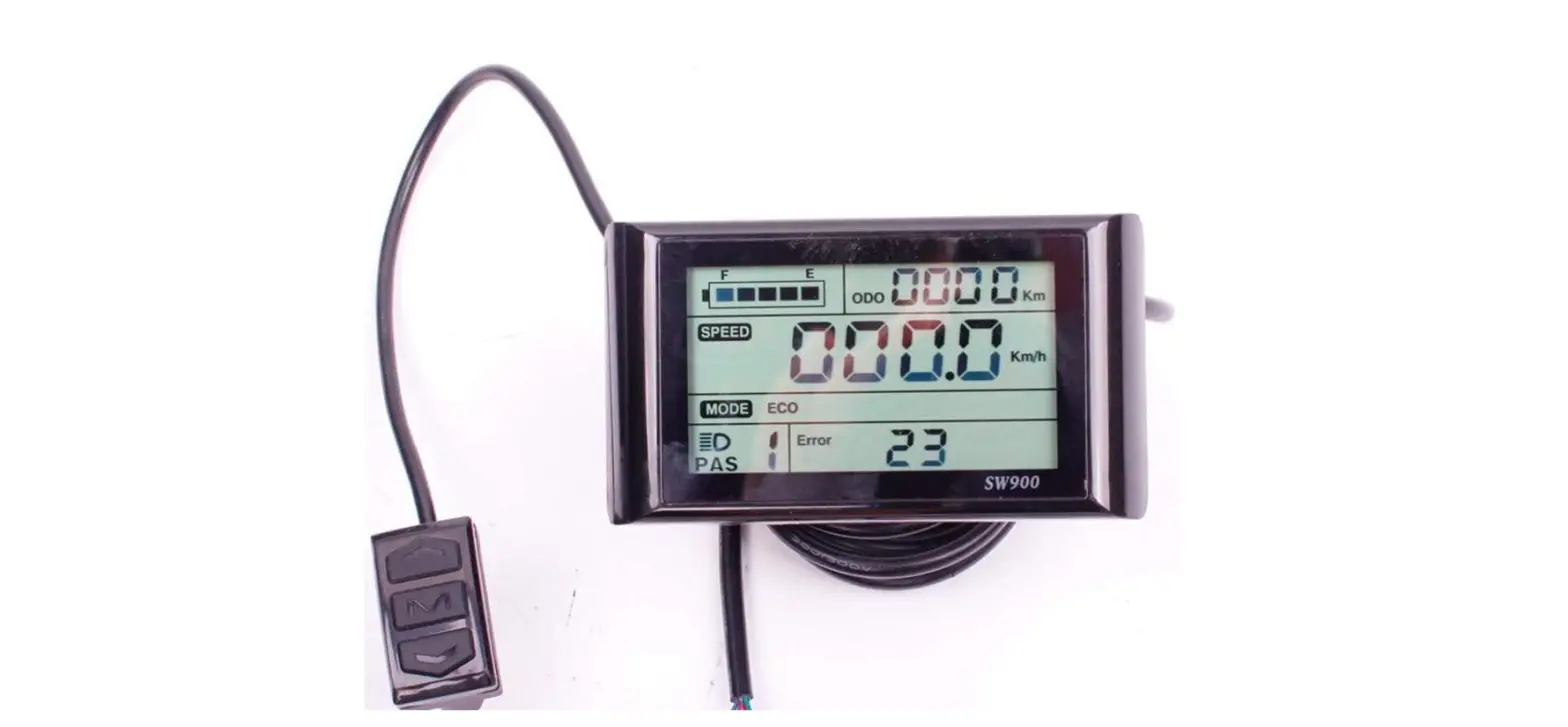 Ebikes Canada LCD-SW900 Large Screen LCD Display Meter for Ebike Scooter Instructions - Manualsnap