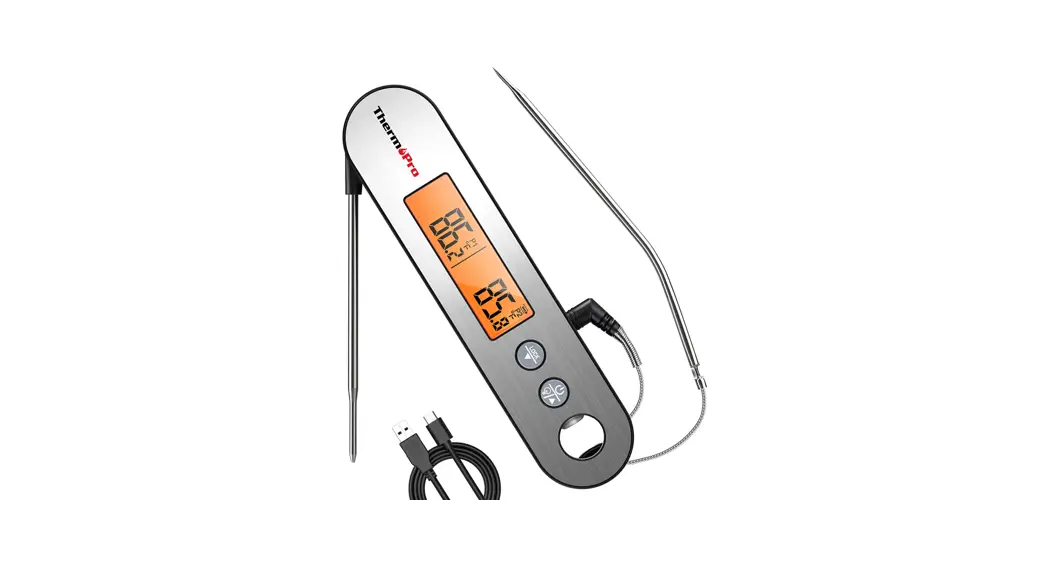 ThermoPro TP610 Dual Probe Meat Thermometer Instruction Manual - Manualsnap