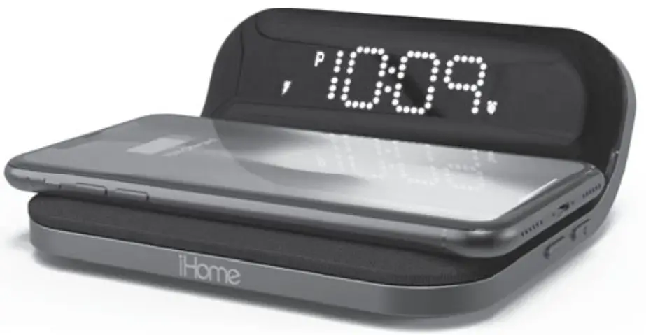 iHome iW18 Bedside/Office Clock with Dual Charging User Manual - Manualsnap