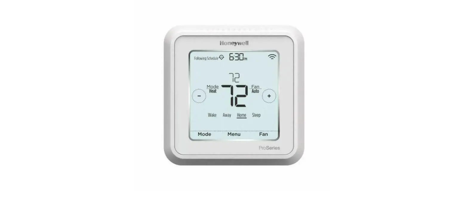 Honeywell Home T6 Pro Programmable Thermostat User Guide - Manualsnap