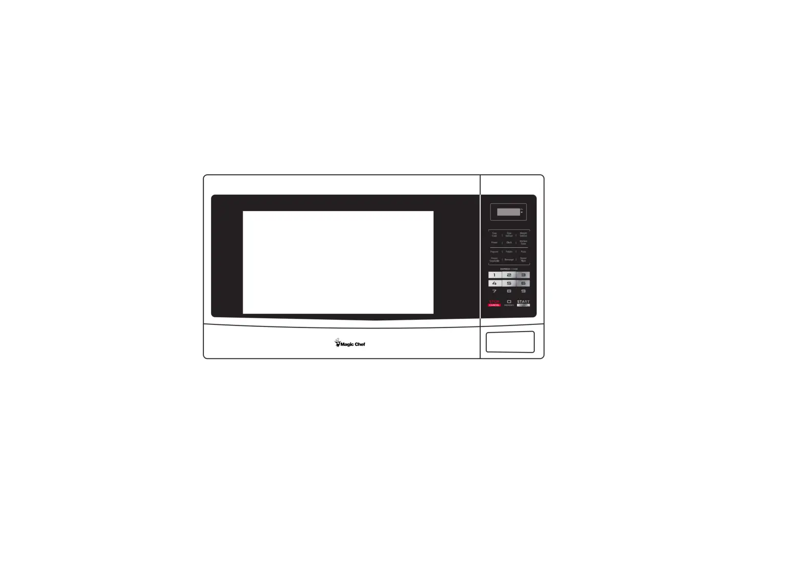 Magic Chef Countertop Microwave Oven User Manual - Manualsnap