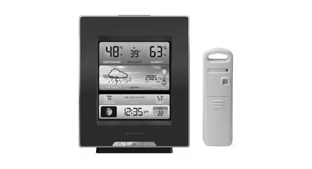 ACURITE 02048HD Weather Station Instruction Manual - Manualsnap